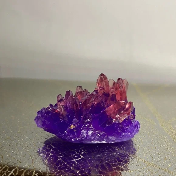 House decoration ~ Purple & pink crystal cluster decoration ππ - Picture 11 of 16